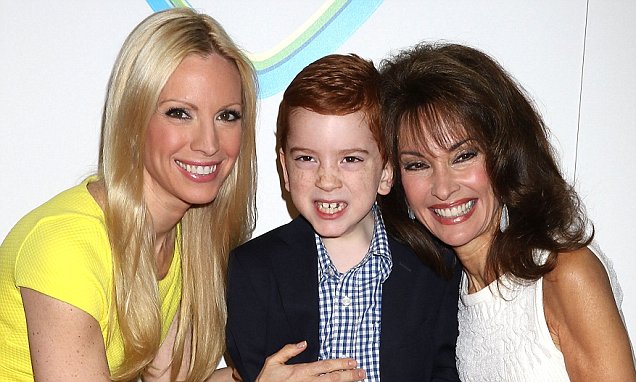 Susan Lucci’s daughter, Liza Huber, “just froze” after learning that her son, Brendan, would live with a disability for the rest of his life.