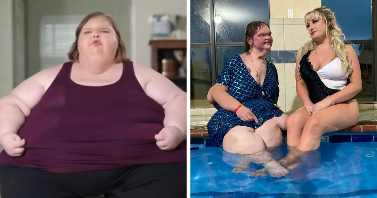 Fans praise Tammy Slaton after she wears swimsuit at the pool following 440lb weight loss
